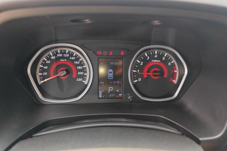 Used Soueast DX3 2016 1.5T CVT Prestige Edition Instrument Cluster