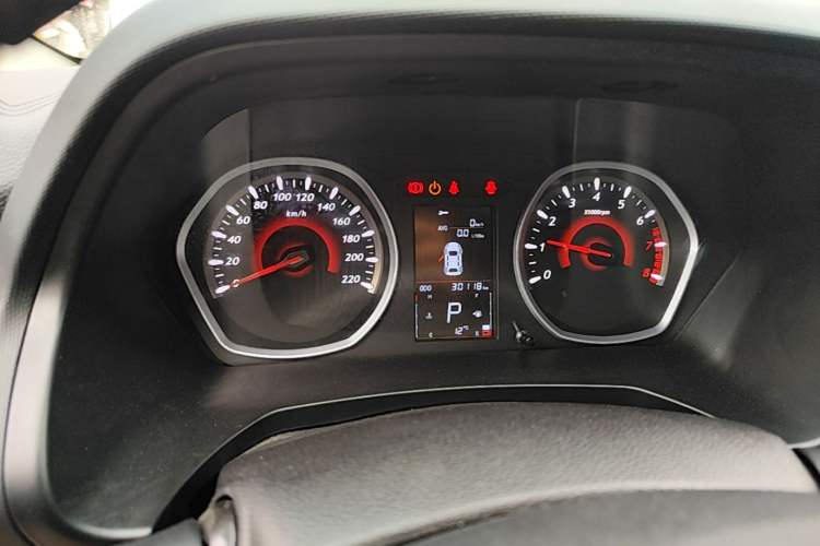 Used Soueast DX3 2016 1.5T CVT Flagship Model Instrument Cluster