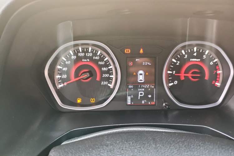 Used Soueast DX3 2016 1.5T CVT Flagship Model Instrument Cluster