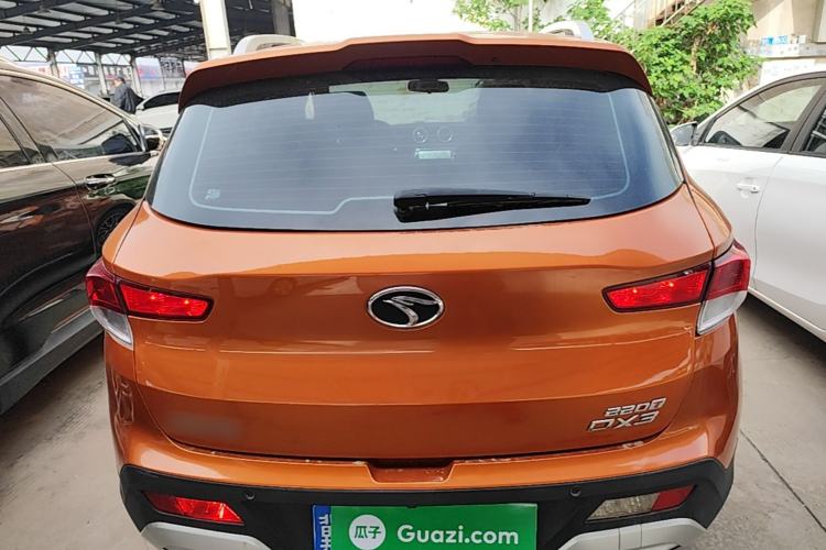 Used Soueast DX3 2016 1.5T CVT Flagship Model Rear