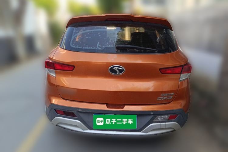 Used Soueast DX3 2016 1.5T CVT Flagship Model Rear