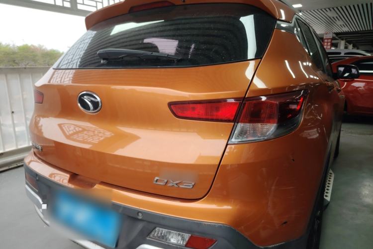 Used Soueast DX3 2016 1.5T CVT Flagship Model Rear Right 45 Deg
