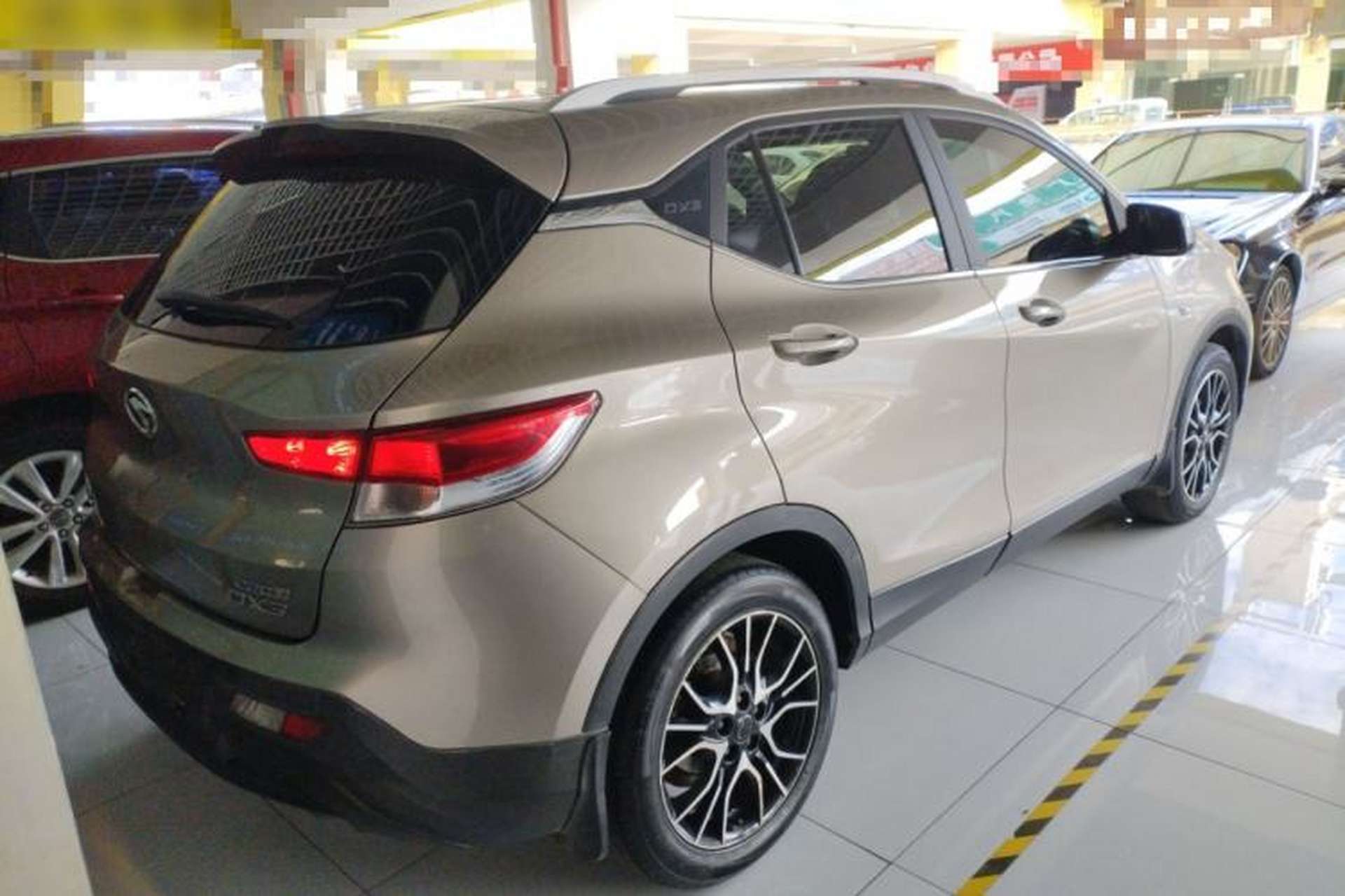 Used Soueast DX3 2018 1.5T CVT Luxury Model Rear Right 45 Deg