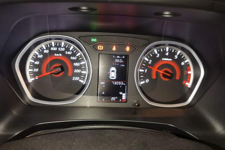 Used Soueast DX3 2018 1.5L Manual Flagship Edition Instrument Cluster