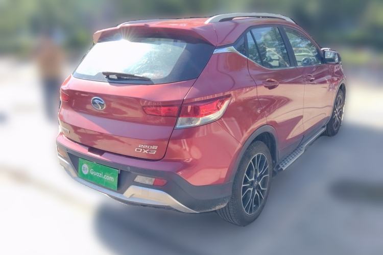 Used Soueast DX3 2018 1.5T CVT Luxury Model Rear Right 45 Deg