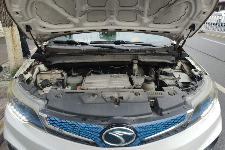 Used Soueast DX3 2018 EV Flagship Model Engine Bay