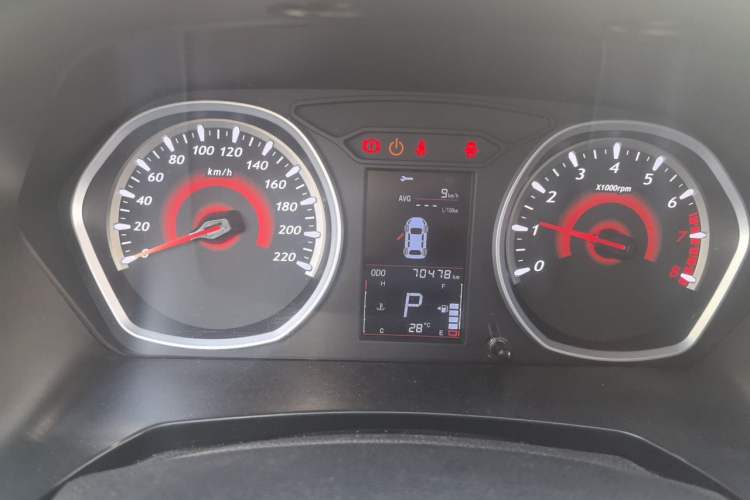 Used Soueast DX3 2018 1.5T SRG CVT Flagship Model Instrument Cluster
