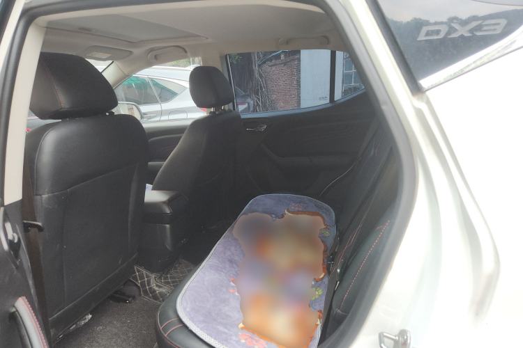 Used Soueast DX3 2018 1.5T CVT Luxury Model Left Rear Seat