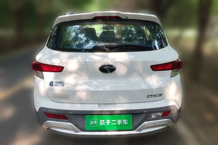 Used Soueast DX3 2018 1.5L Manual Luxury Model Rear