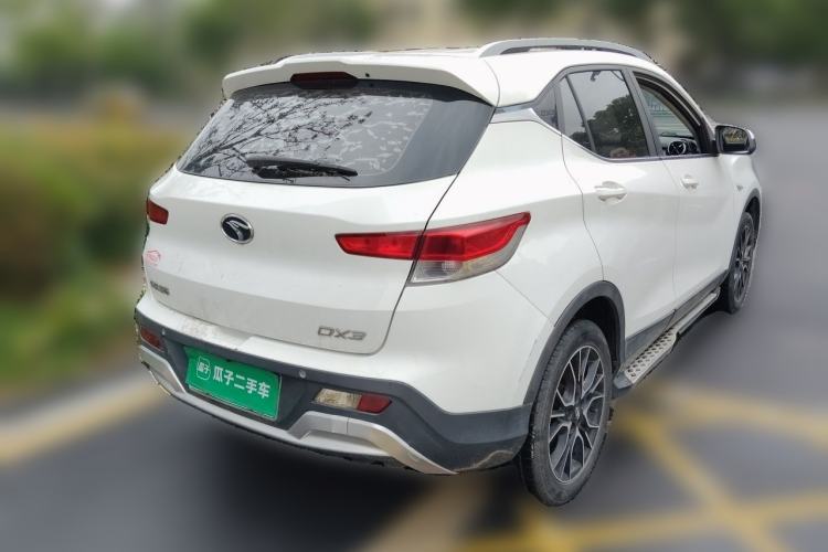 Used Soueast DX3 2018 1.5L Manual Luxury Model Rear Right 45 Deg