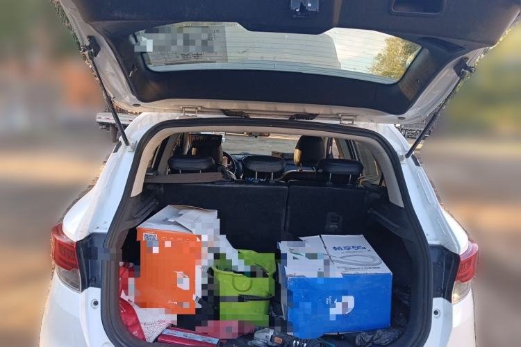 Used Soueast DX3 2018 EV Flagship Model Trunk