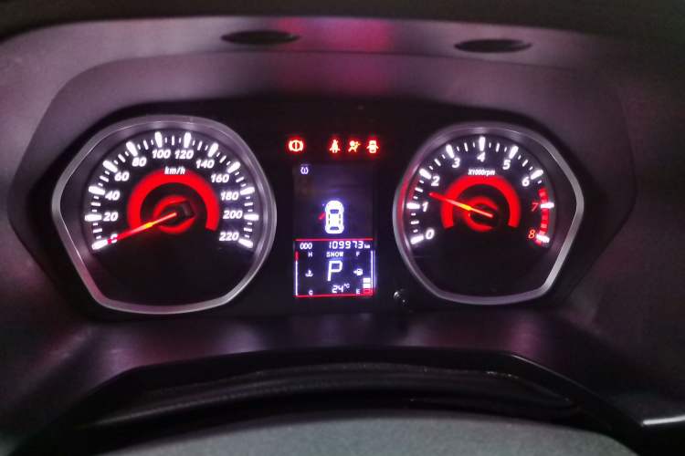 Used Soueast DX3 2018 1.5T CVT Luxury Model Instrument Cluster