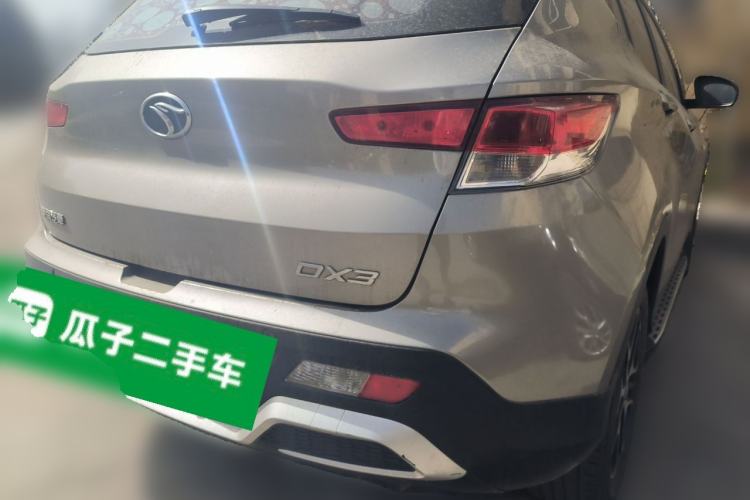 Used Soueast DX3 2019 1.5L Manual Luxury Version China V Standard Rear Right 45 Deg