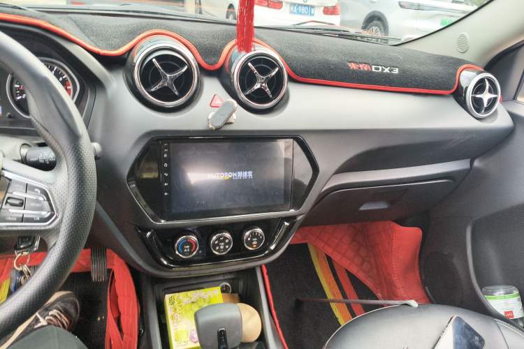 Used Soueast DX3 2019 1.5T CVT Luxury Version China VI Standard Audio And AC Panel