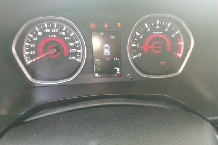 Used Soueast DX3 2019 1.5L Manual Luxury Model China VI Standard Odometer Close Up
