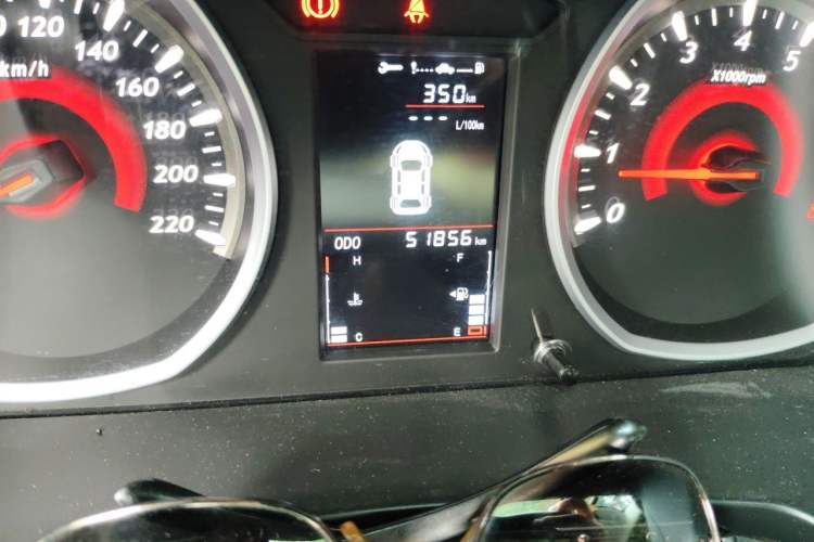 Used Soueast DX3 2019 1.5L Manual Luxury Model China VI Standard Odometer Close Up