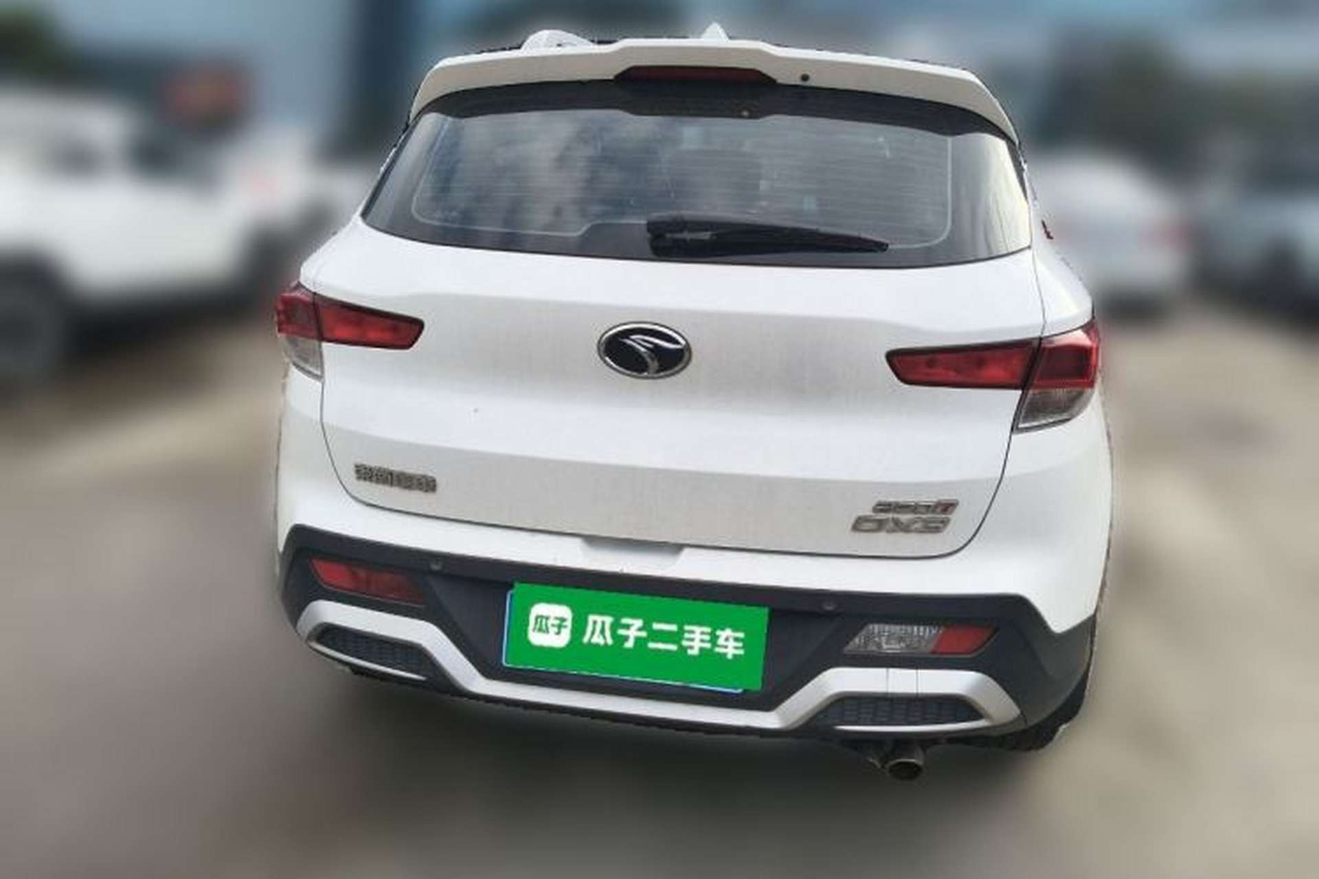 Used Soueast DX3 2019 1.5T CVT Luxury Version China VI Standard Rear