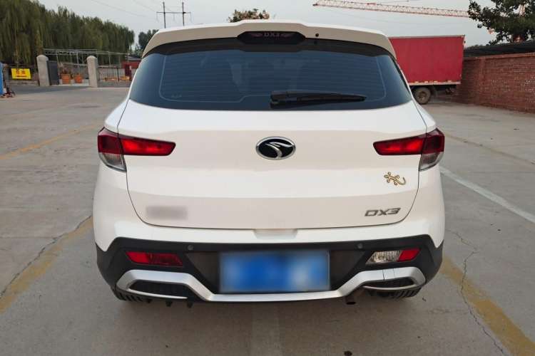 Used Soueast DX3 2019 1.5L Manual Luxury Model China VI Standard Rear
