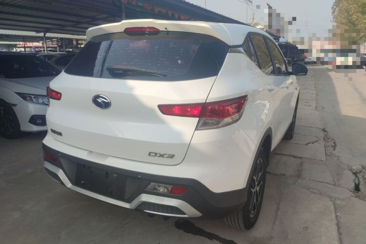 Used Soueast DX3 2019 1.5L Manual Luxury Model China VI Standard Rear Right 45 Deg