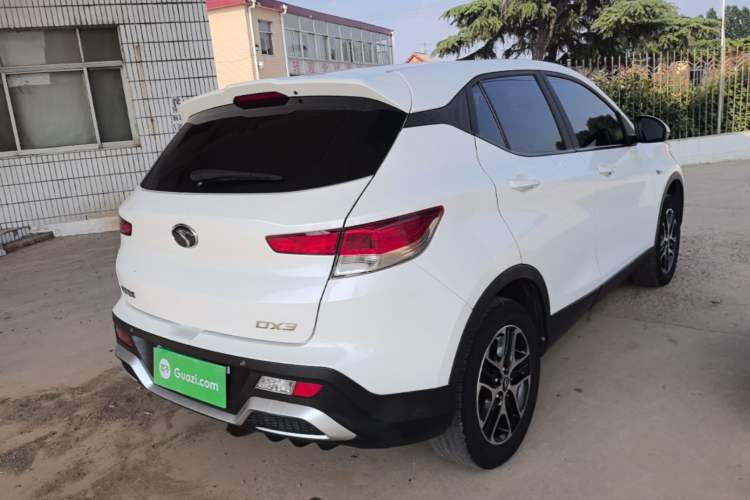 Used Soueast DX3 2019 1.5L Manual Luxury Model China VI Standard Rear Right 45 Deg