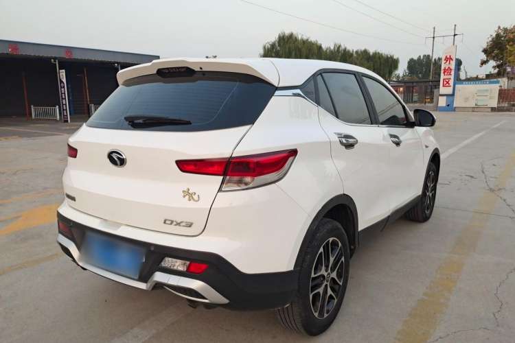 Used Soueast DX3 2019 1.5L Manual Luxury Model China VI Standard Rear Right 45 Deg