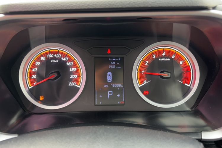Used Soueast DX5 2019 1.5T CVT Luxury Version Odometer Close Up