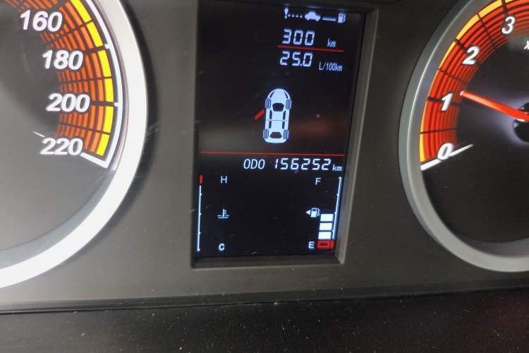Used Soueast DX5 2019 1.5L Manual Luxury Version Odometer Close Up