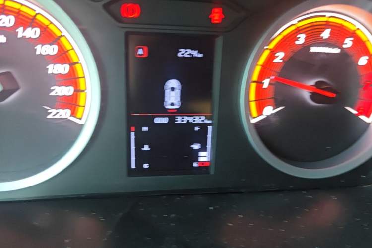 Used Soueast DX5 2019 1.5L Manual Luxury Version Odometer Close Up