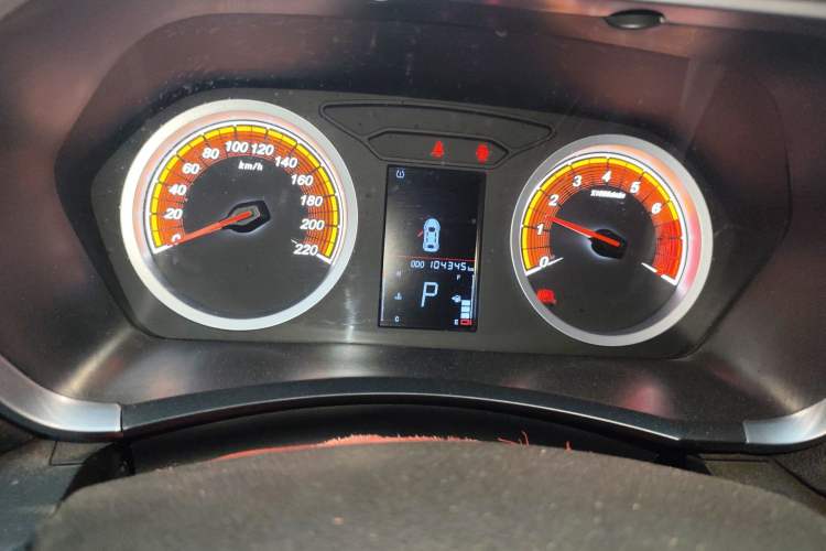Used Soueast DX5 2019 1.5T CVT Luxury Version Odometer Close Up