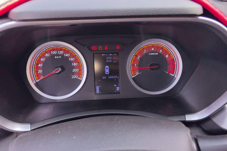 Used Soueast DX5 2019 1.5L Manual Luxury Version Odometer Close Up