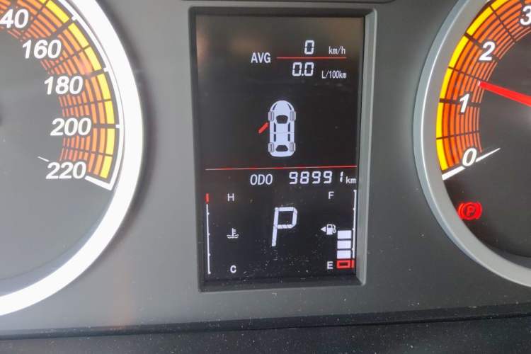 Used Soueast DX5 2019 1.5T CVT Luxury Version Odometer Close Up