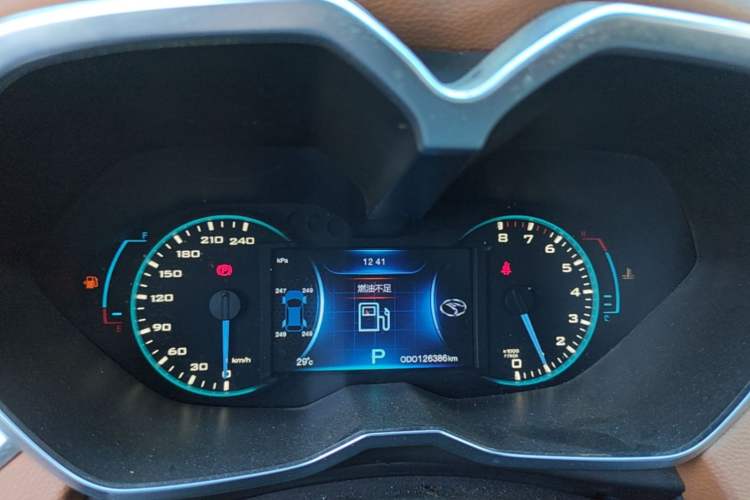 Used Soueast DX7 2015 1.5T Automatic Luxury Model Instrument Cluster