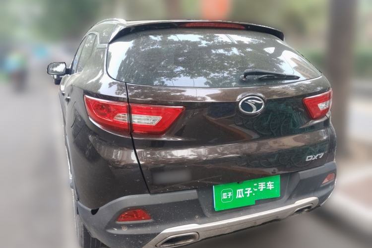 Used Soueast DX7 2015 1.5T Automatic Luxury Model Rear Left 45 Deg