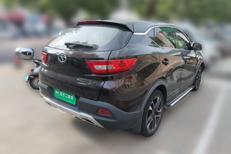 Used Soueast DX7 2015 1.5T Automatic Elite Model Rear Right 45 Deg