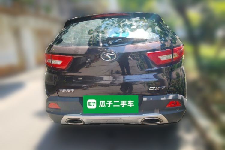 Used Soueast DX7 2015 1.5T Manual Elite Model Rear
