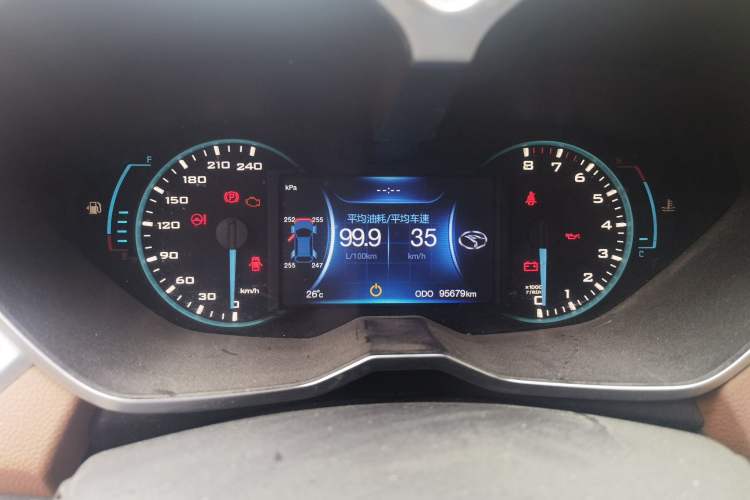 Used Soueast DX7 2015 1.5T Manual Luxury Model Instrument Cluster