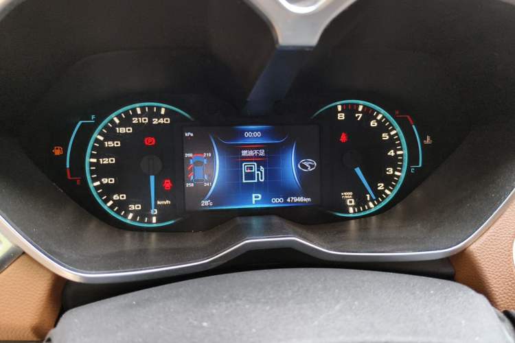 Used Soueast DX7 2015 1.5T Automatic Luxury Model Instrument Cluster