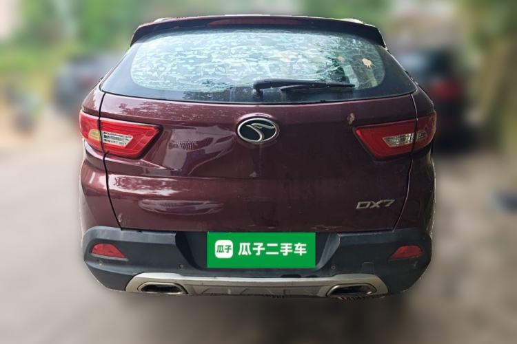 Used Soueast DX7 2015 1.5T Automatic Luxury Model Rear