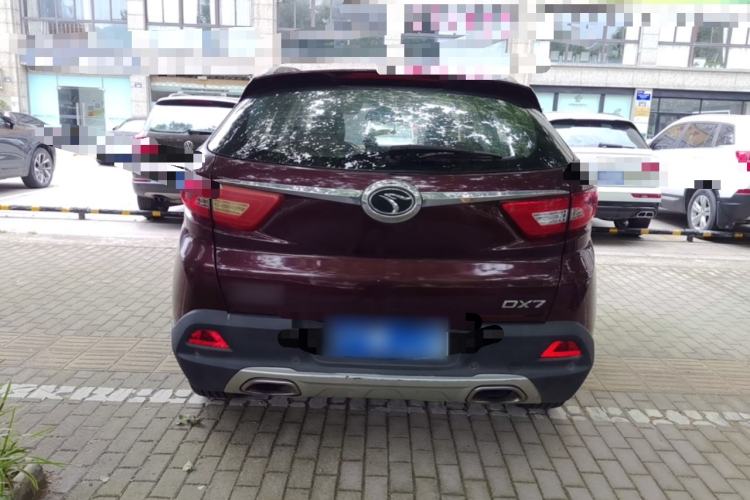 Used Soueast DX7 2015 1.5T Automatic Luxury Model Rear