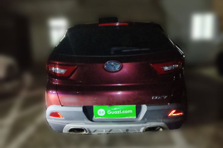 Used Soueast DX7 2015 1.5T Automatic Prestige Model Rear