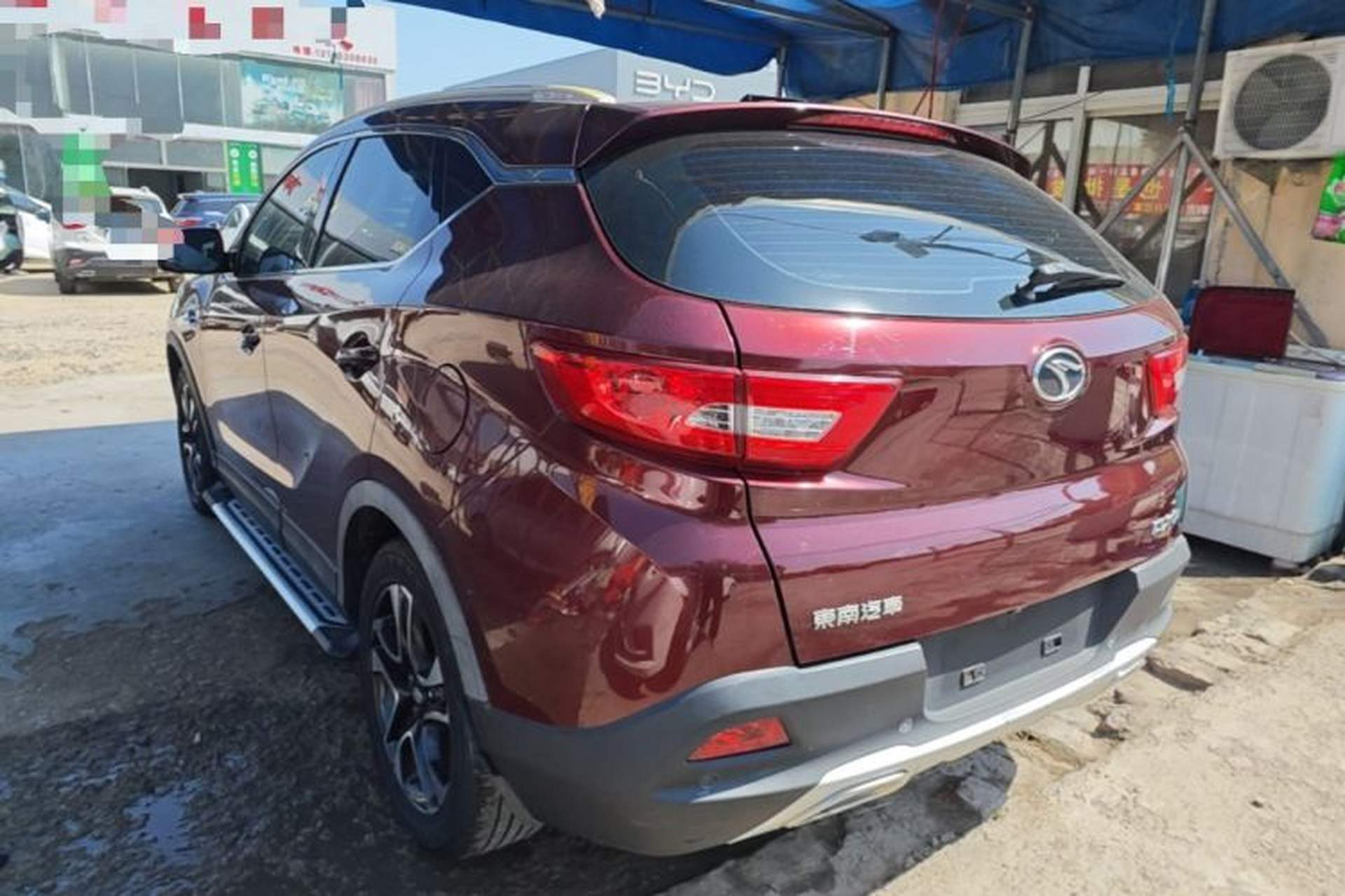 Used Soueast DX7 2015 1.5T Manual Luxury Model Rear Left 45 Deg