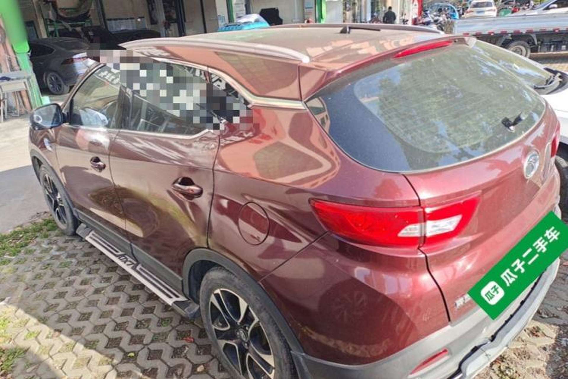 Used Soueast DX7 2015 1.5T Manual Luxury Model Rear Left 45 Deg