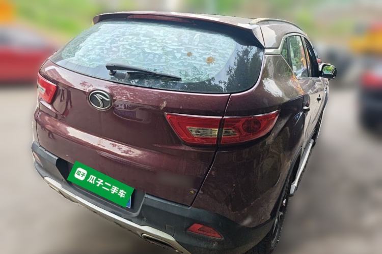 Used Soueast DX7 2015 1.5T Automatic Luxury Model Rear Right 45 Deg