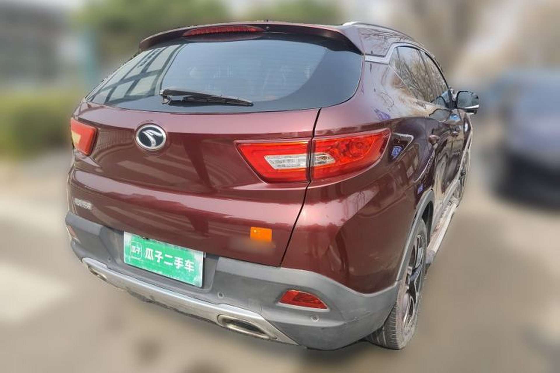 Used Soueast DX7 2015 1.5T Automatic Luxury Model Rear Right 45 Deg