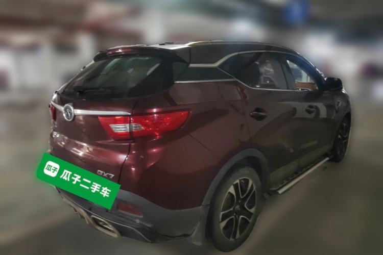 Used Soueast DX7 2015 1.5T Manual Luxury Model Rear Right 45 Deg