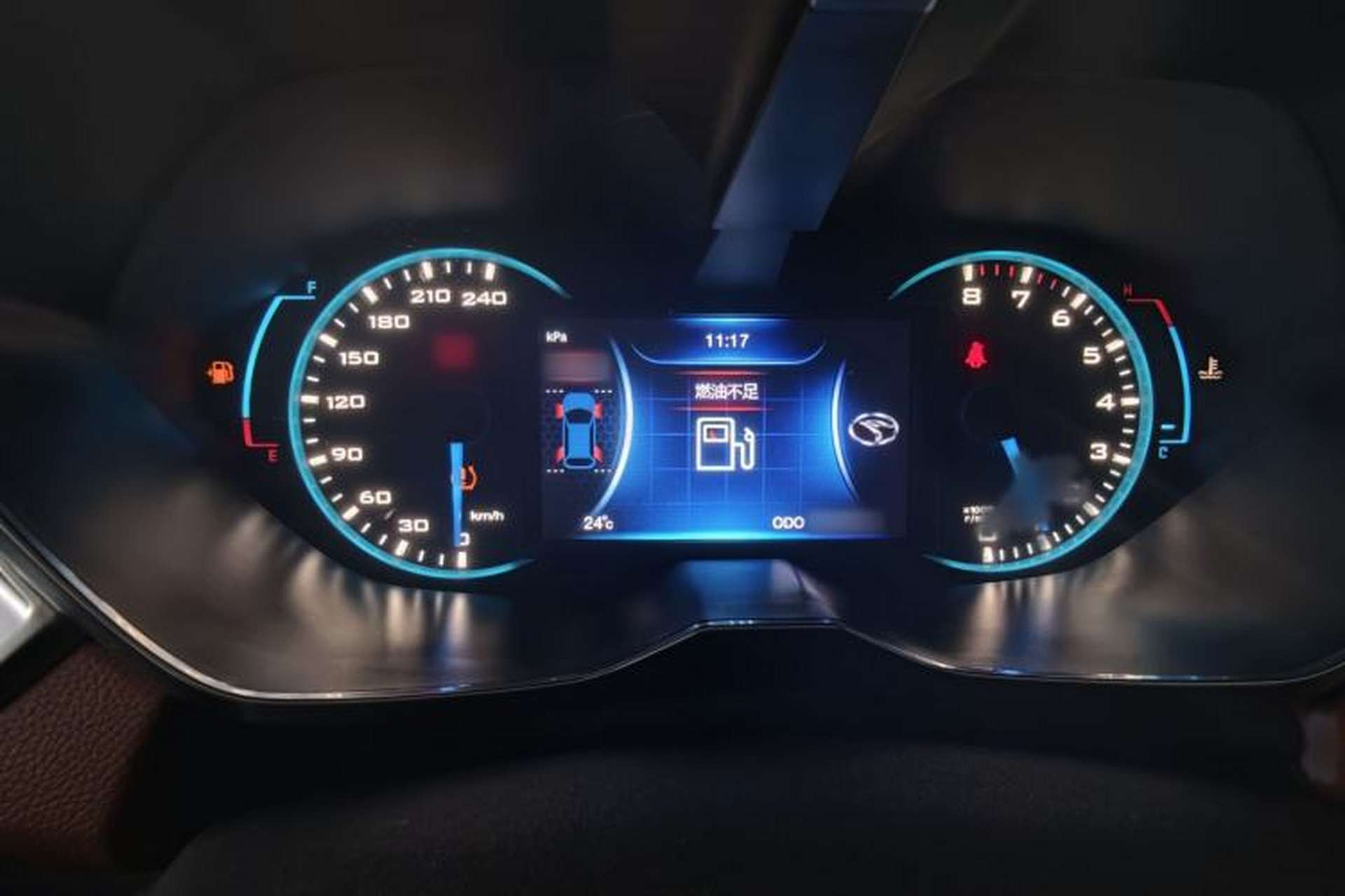 Used Soueast DX7 2015 1.5T Manual Luxury Model Instrument Cluster