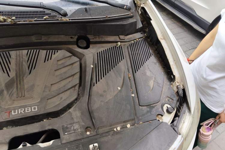 Used Soueast DX7 2015 1.5T Automatic Prestige Model Engine Bay Left