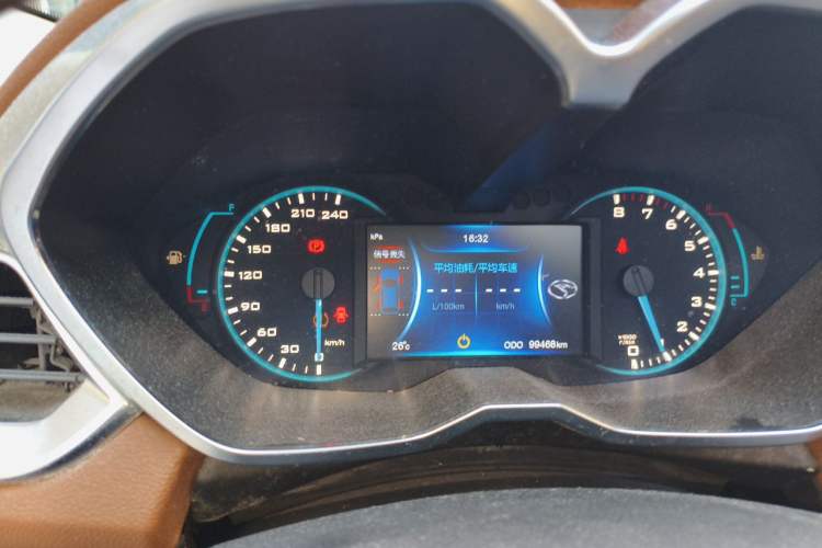 Used Soueast DX7 2015 1.5T Manual Luxury Model Instrument Cluster