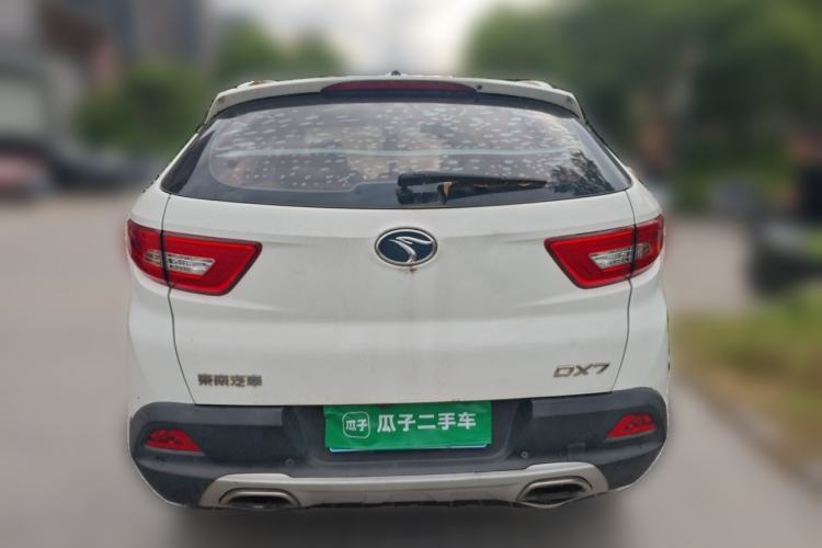 Used Soueast DX7 2015 1.5T Automatic Prestige Model Rear