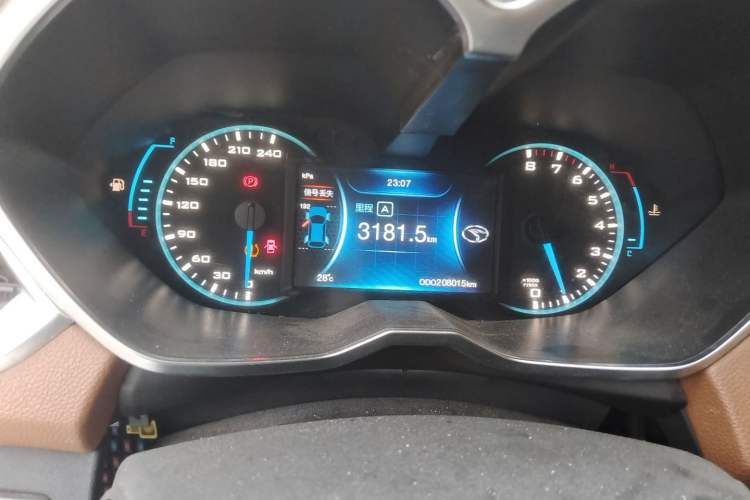 Used Soueast DX7 2015 1.5T Manual Luxury Model Instrument Cluster